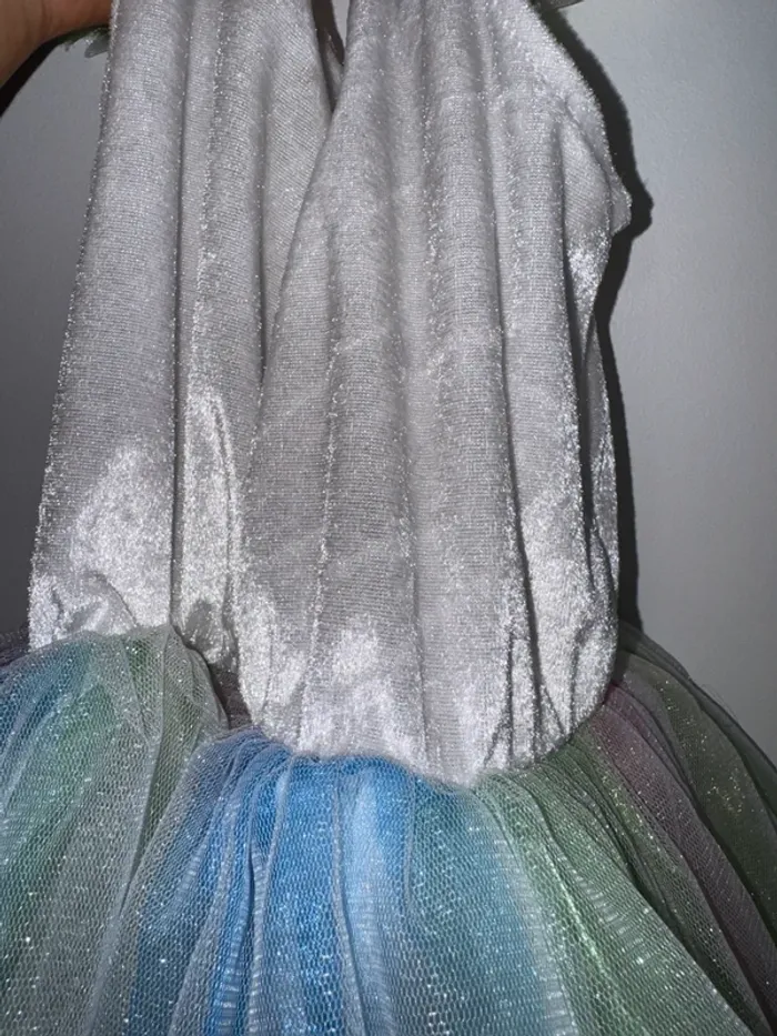 Robe de déguisement arc en ciel - photo numéro 9