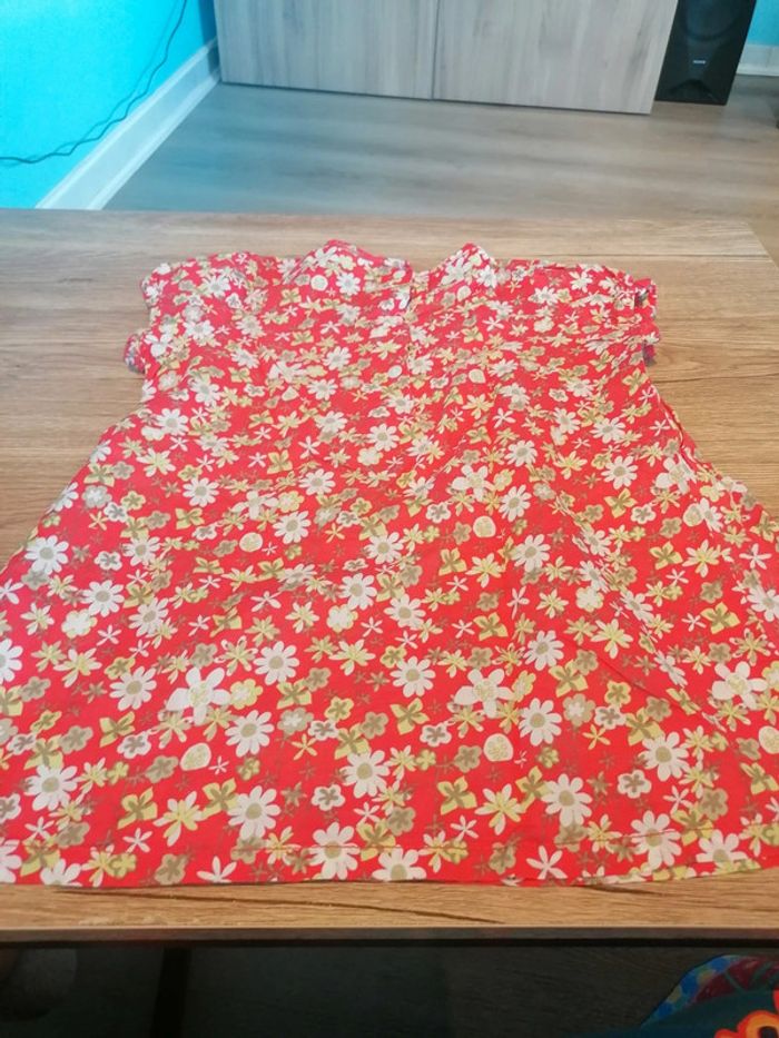 Tee shirt fleuri - photo numéro 5