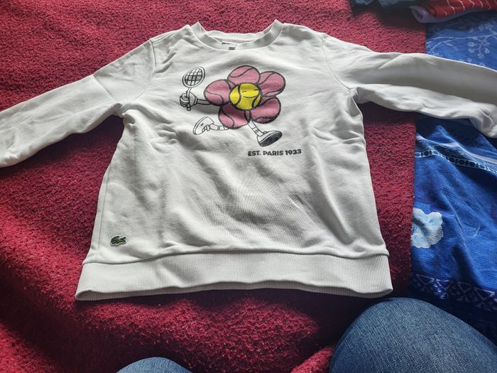 Pull fille lacoste