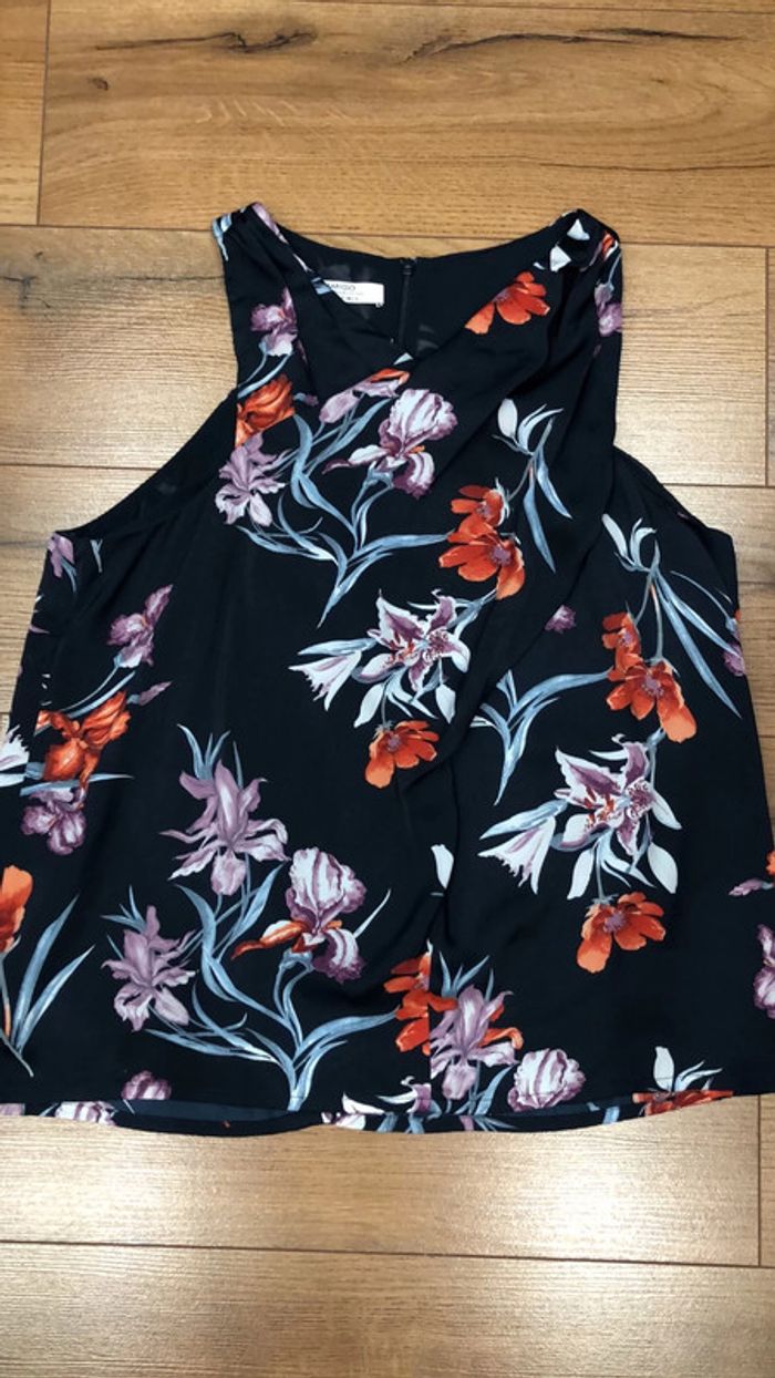 Top 🌺 mango femme taille M - photo numéro 3