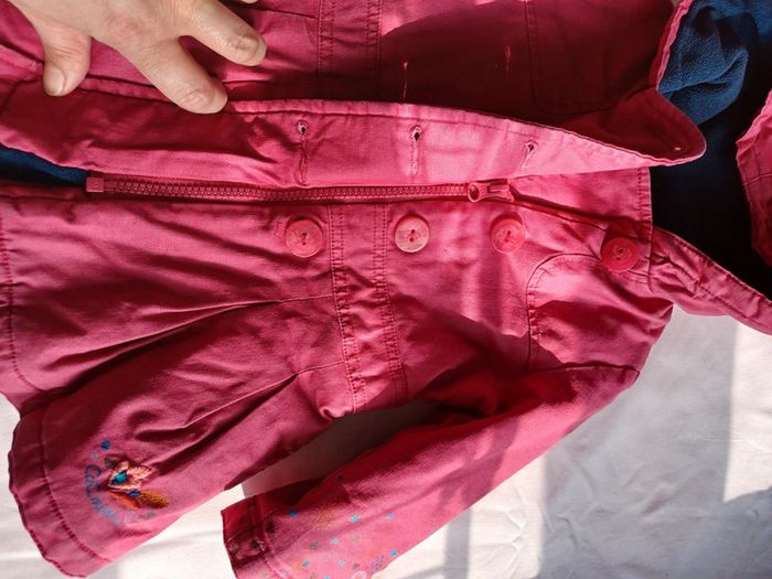 Manteau bébé fille catimini rose 18 mois - photo numéro 9