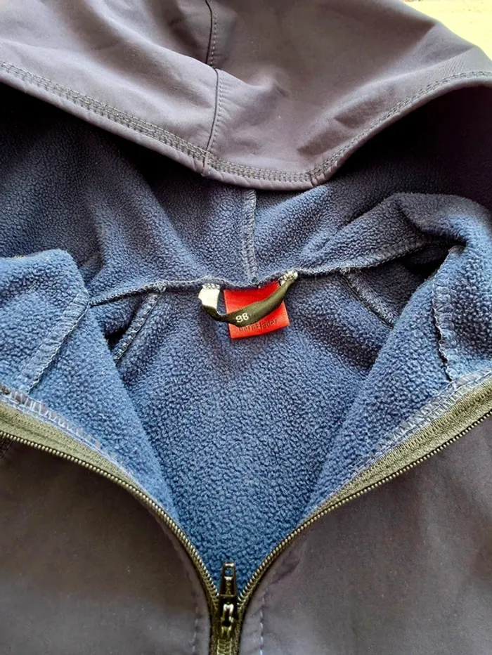Combinaison softshell IELM 98cm bleu marine marinière - photo numéro 3