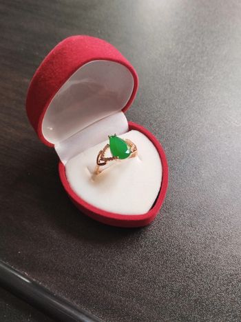 Bague vintage femme avec coffret cadeau