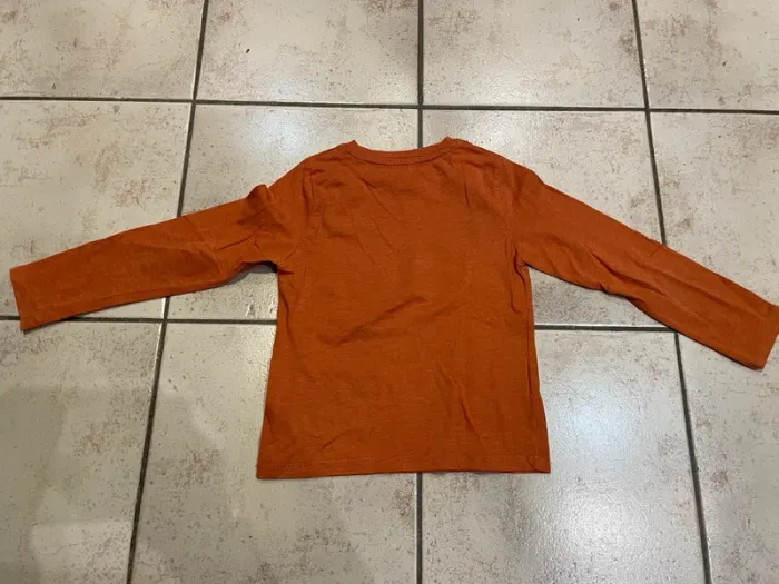 Teeshirt manches longues La Halle 5-6ans chauve souris - photo numéro 4