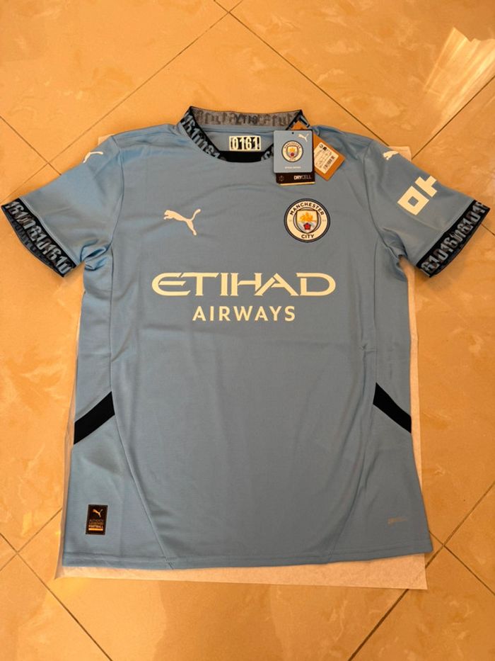 Maillot de foot Puma équipe Manchester City 2024 / 2025taille 15/16 ans authentique neuf
