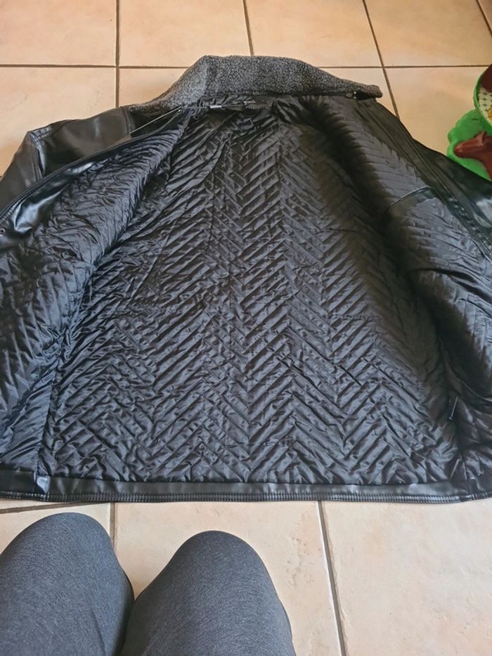 Manteau xl imitation cuir - photo numéro 9