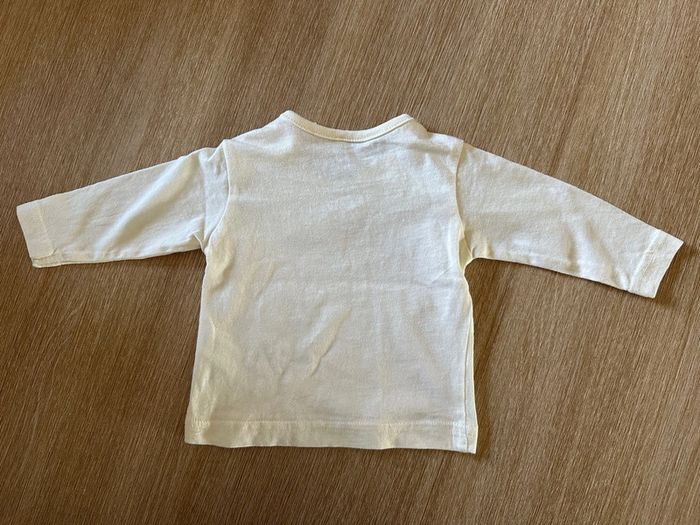 T-shirt crème poissons - photo numéro 4