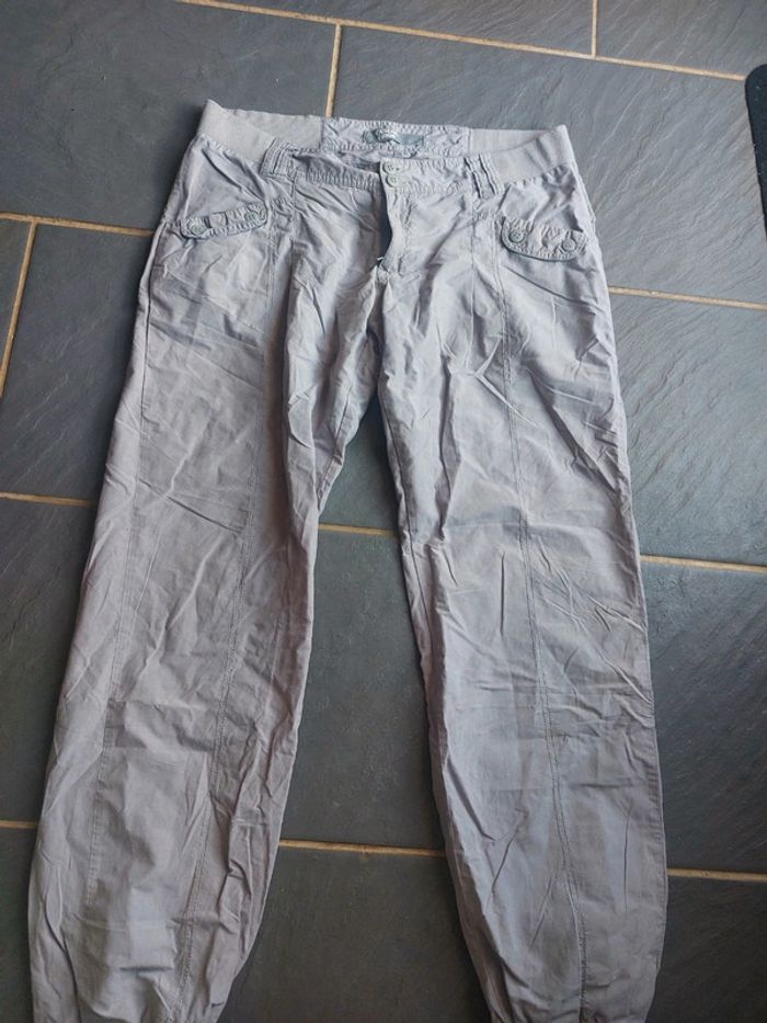 Pantalon léger gris