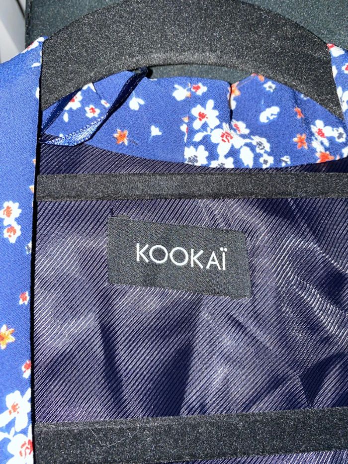 Veste kookaï fleurie légère taille 38-40 - photo numéro 8