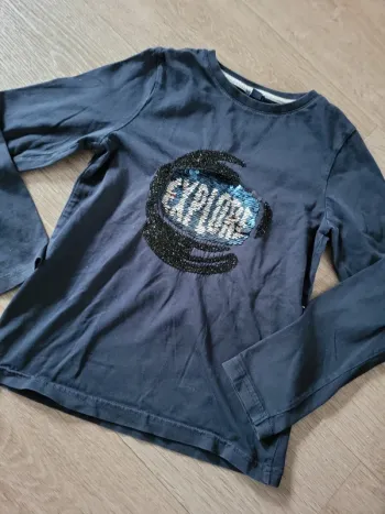 Pull fin à sequins 8 ans