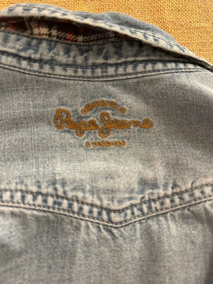 Chemise en jeans Pepe Jeans 10 ans - photo numéro 4