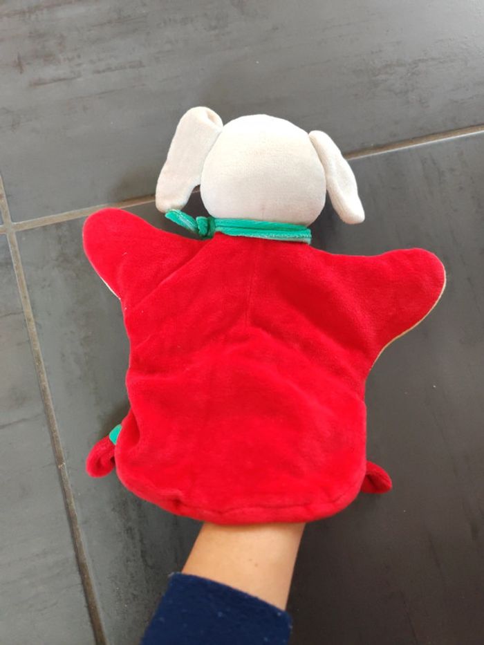 Doudou marionnette elephant - photo numéro 4