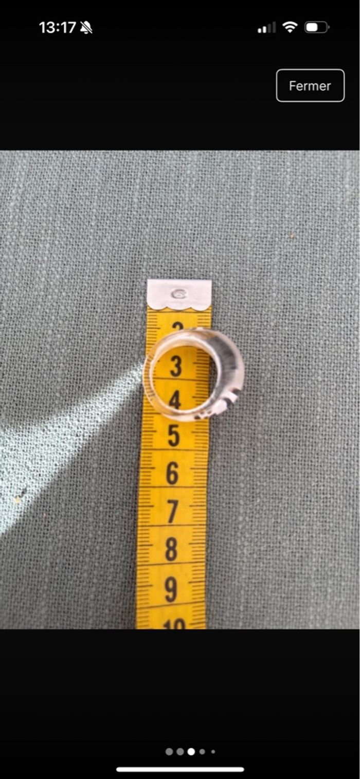 Lot de bagues noires et blanches - photo numéro 5