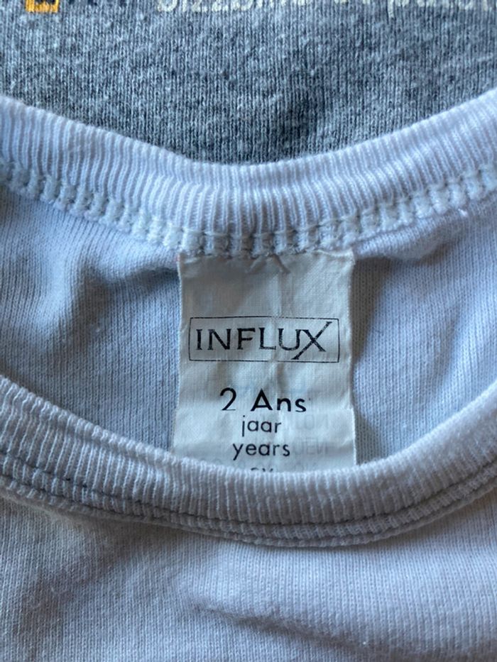 2 maillots de corps Influx 2 ans 24 mois - photo numéro 3