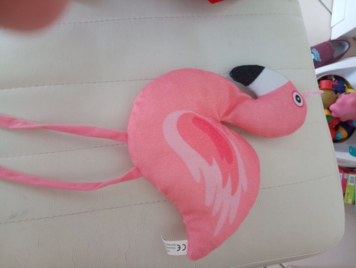 Doudou flamant rose