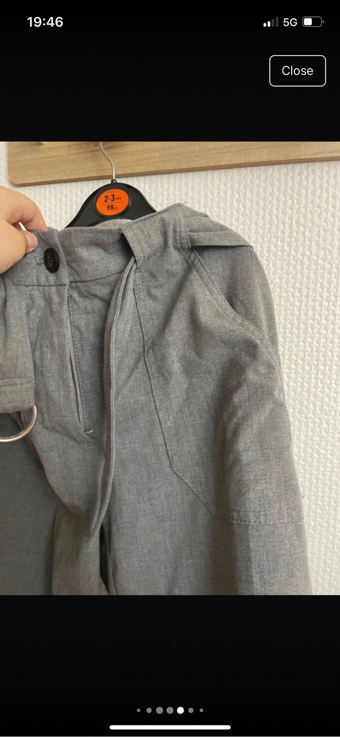 pantalon gris élégant - photo numéro 4