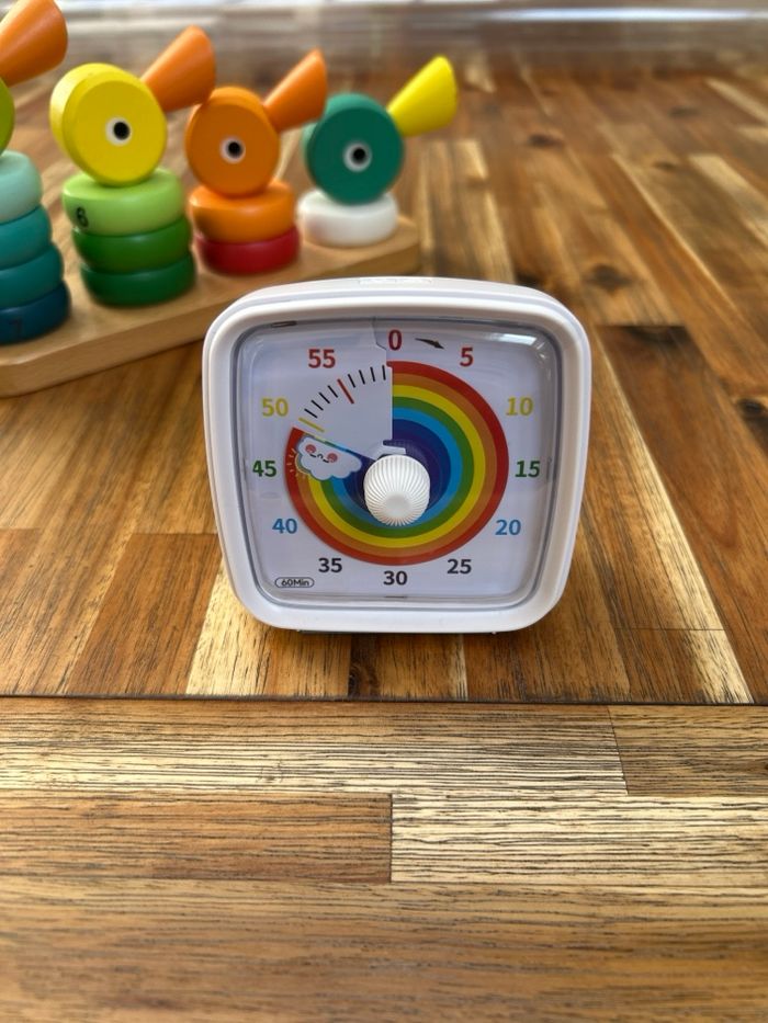 Timer arc en ciel pour enfants