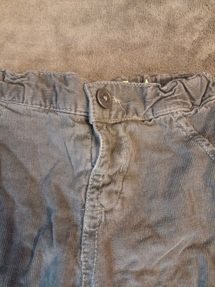 Pantalon effet velours avec une doublure chaude - photo numéro 2
