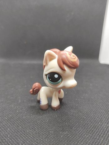 my Littlest Petshop LPS horse cheval 1616 #geektradelpscheval