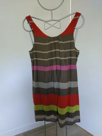 Robe rayée t42 Miss Captain