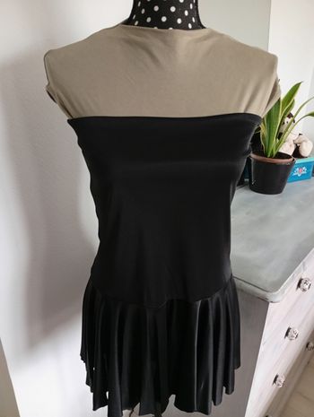Robe bustier curt, noir 38-40