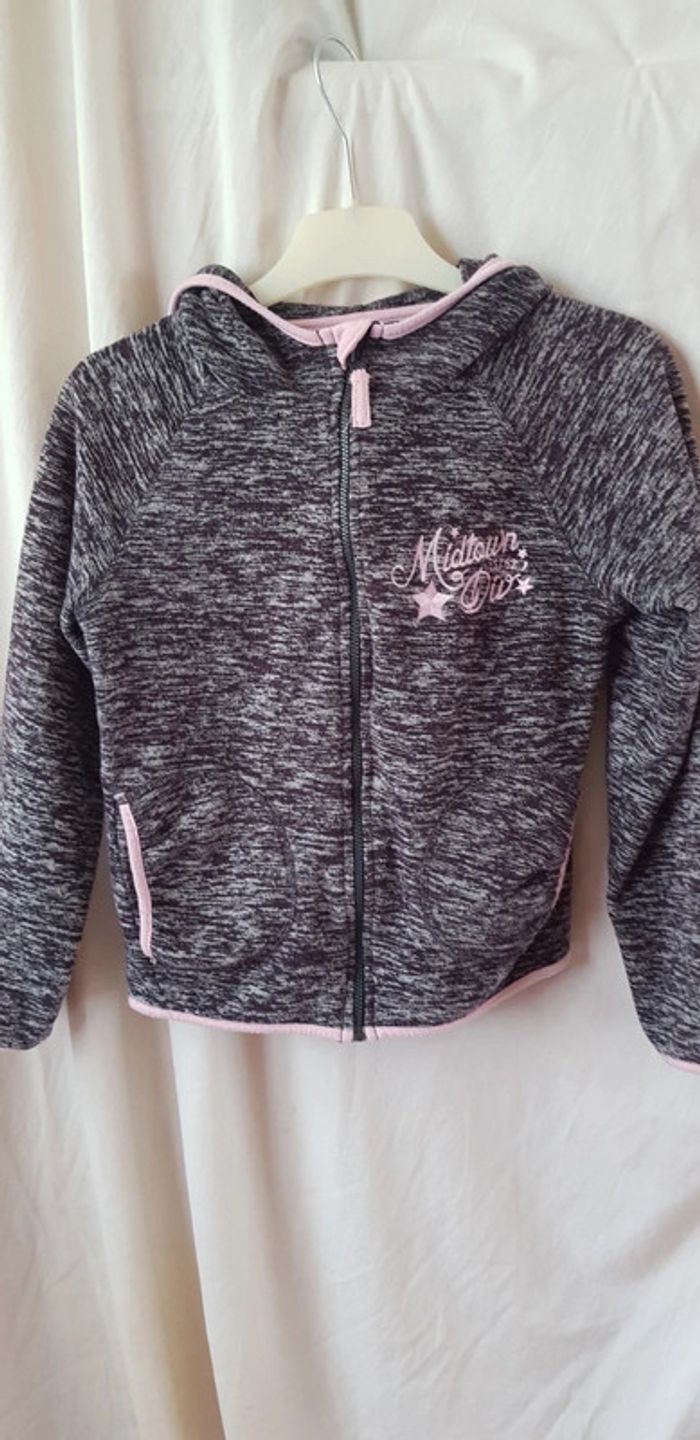 Gilet zippé fille 10 ans - photo numéro 2