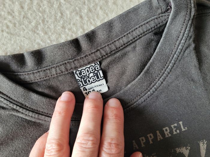 T-shirt manches longues tape à l'oeil 4 ans - photo numéro 5