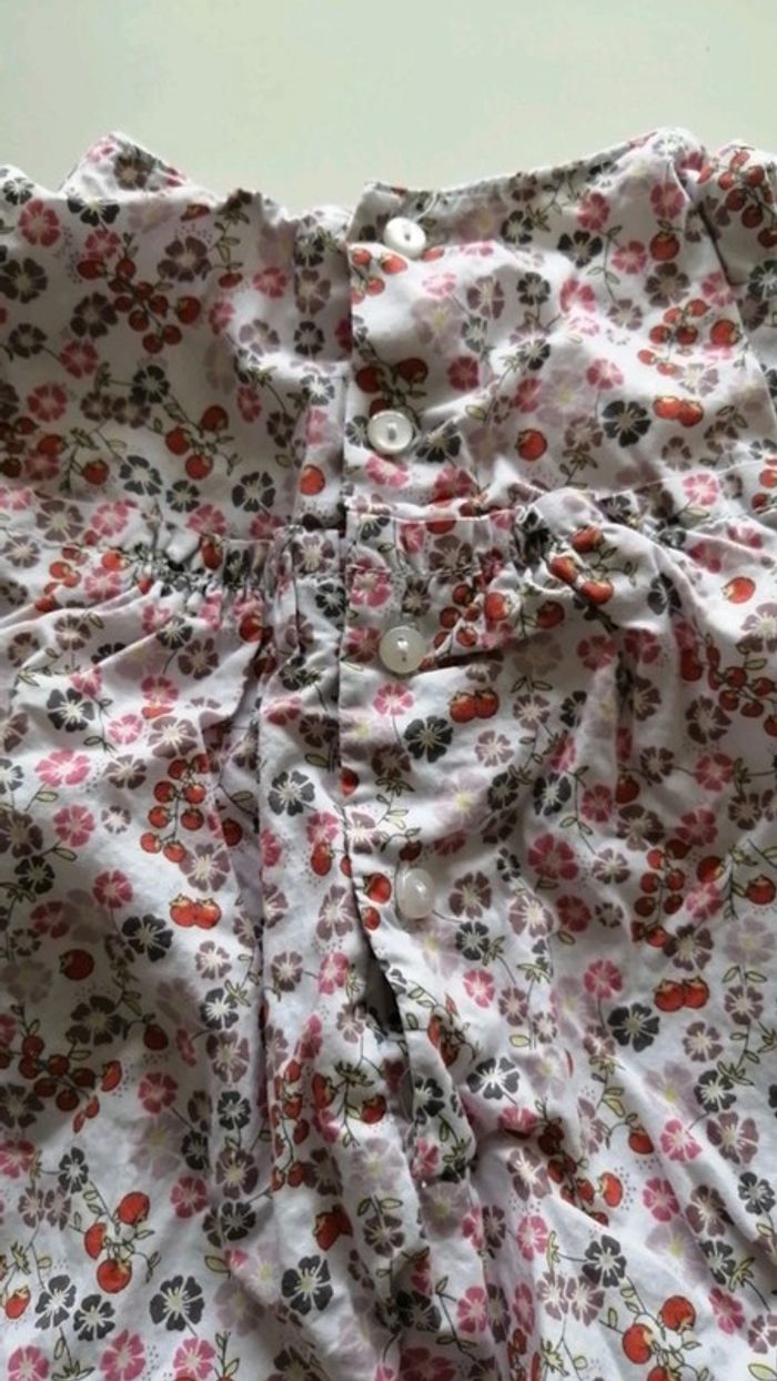 Robe boule fleurie obaïbi 6 mois - photo numéro 7