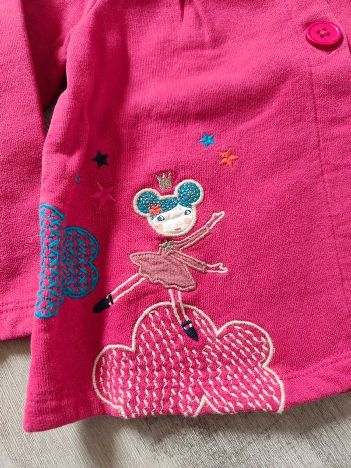 Veste bébé fille 18m - Dpam - photo numéro 4