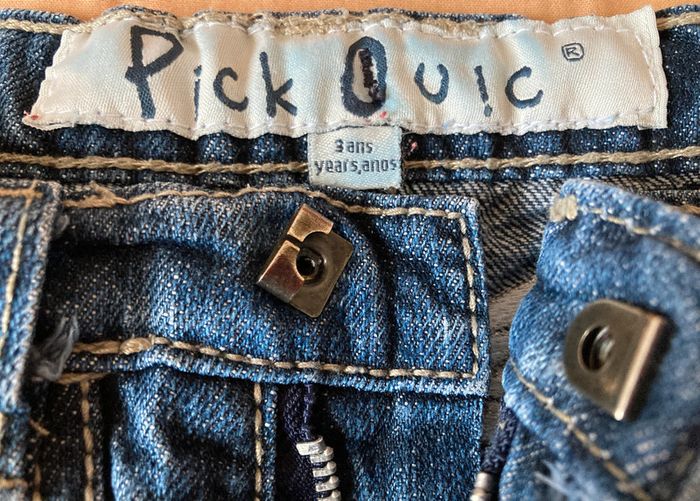 Lot de 3 pantalons jean en taille 3 ans - photo numéro 9