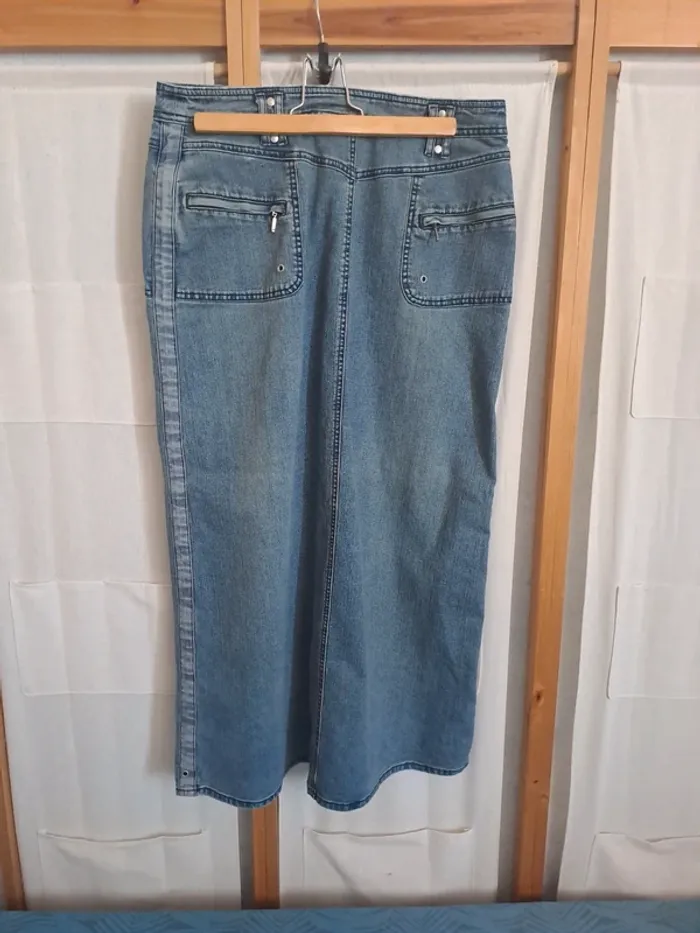 Jupe longue en Jeans - photo numéro 2