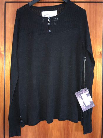 Pull noir 38 neuf avec étiquette