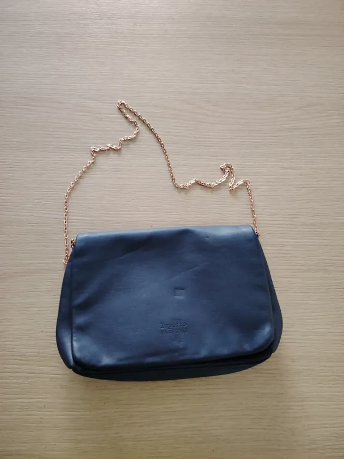 pochette bleu repetto - photo numéro 2