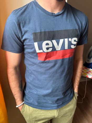 T shirt Lévis marine