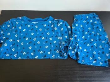pyjama 2 pièces short bleu Pepperts