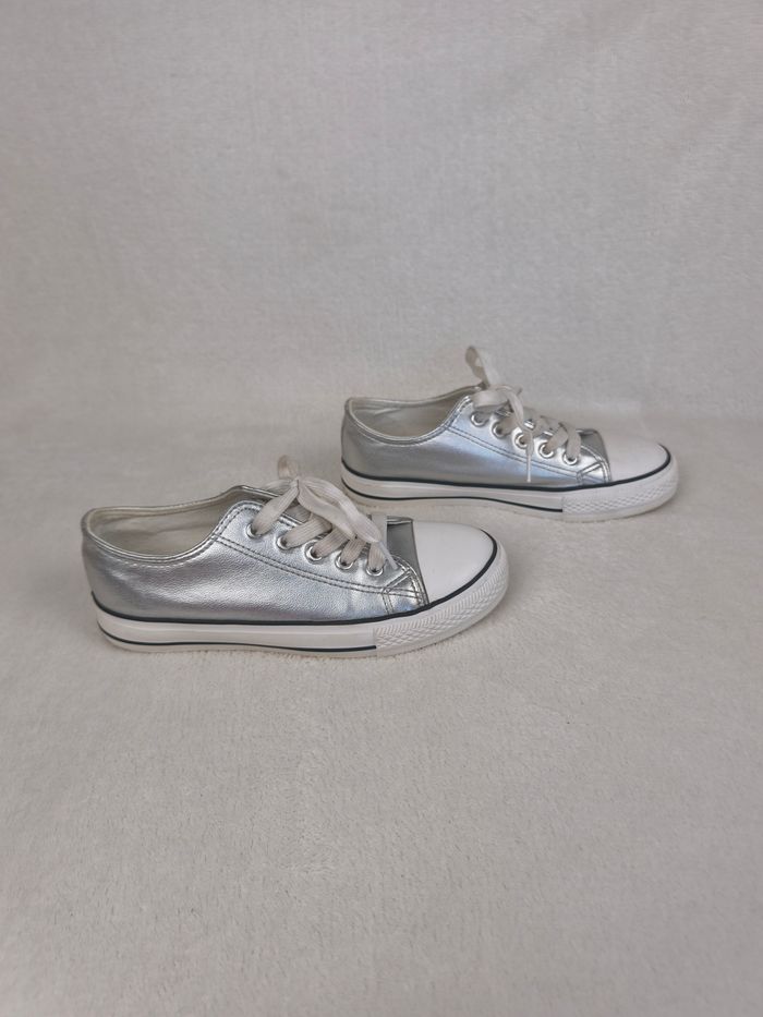 Sneakers argentées Pepperts fille pointure 34 - photo numéro 3
