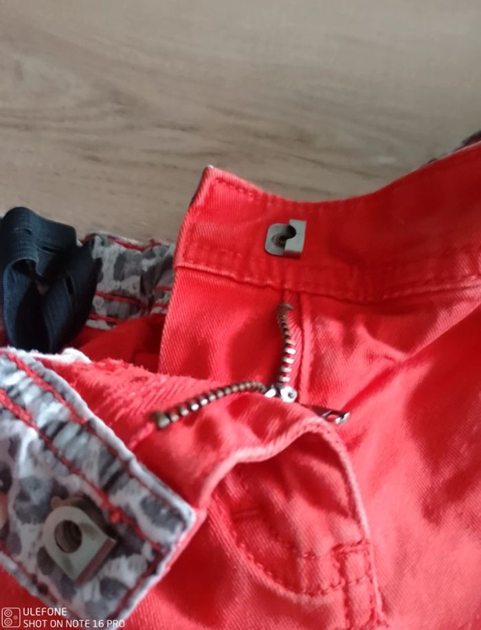 Pantacourt jeans orchestra 5 ans fille - photo numéro 4