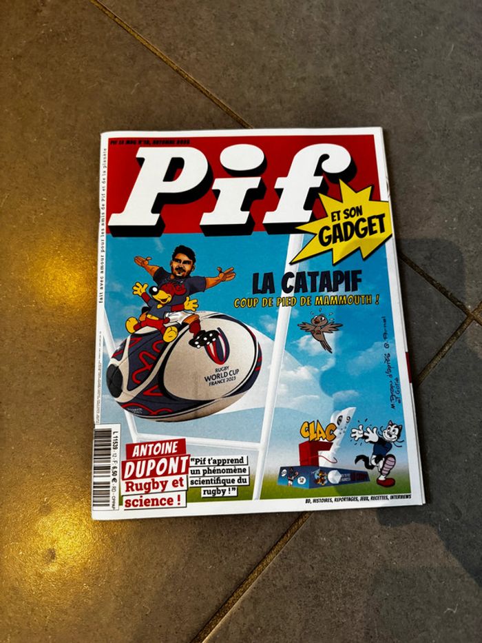 Livre / Magazine - Pif - La catapif: coup de pied de mammouth ! / Numéro 12 (Automne 2025)