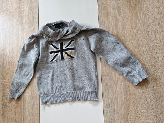 Pull gris garçon 2-3 ans YCC Collection 🇬🇧