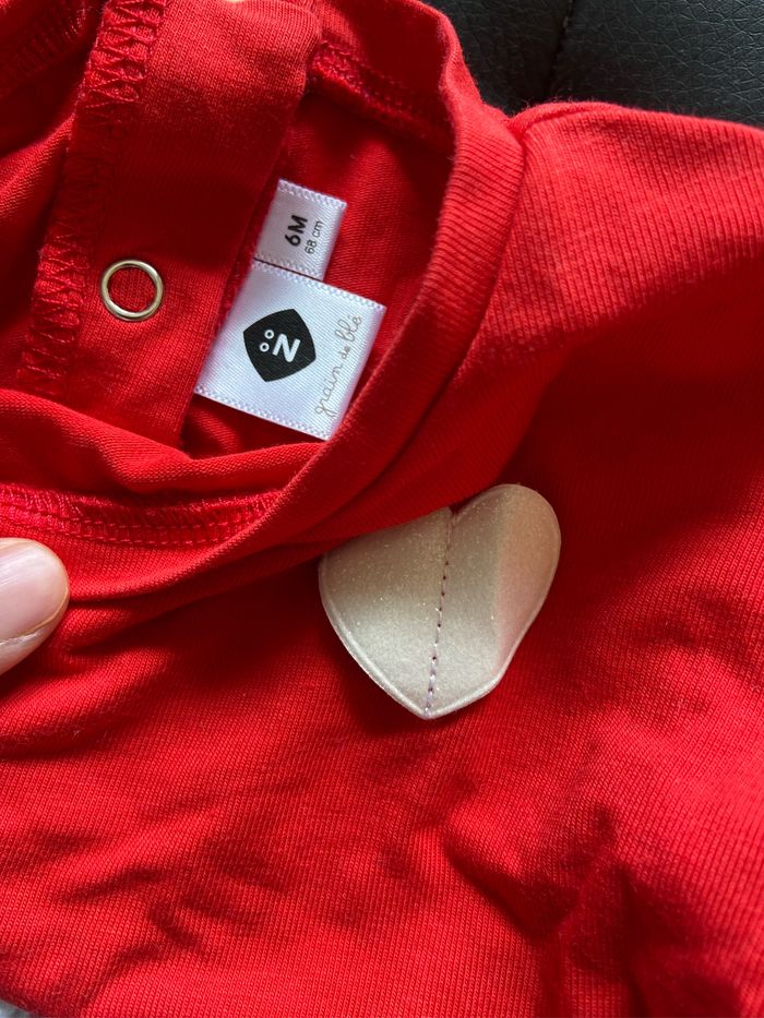 Robe rouge et blanche - photo numéro 3