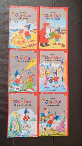 Lot livres Oui-Oui collection "Maman me lit", la bibliothèque Hachette des Petits