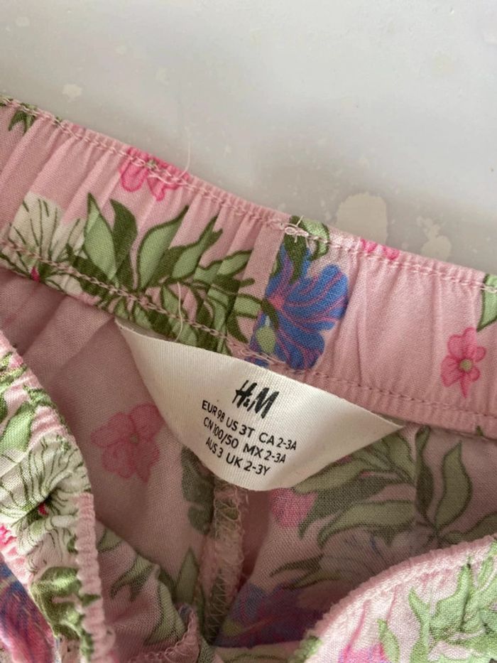 Magnifique pantalon léger d été marque H&M taille 2/3ans - photo numéro 3