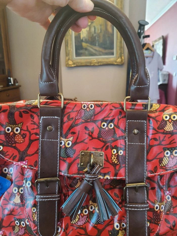 Jolie Sac à main rouge Mfhandbags neuf - photo numéro 8