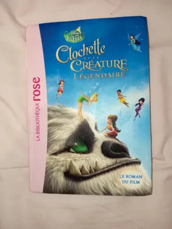 Livre clochette et la créature légendaire