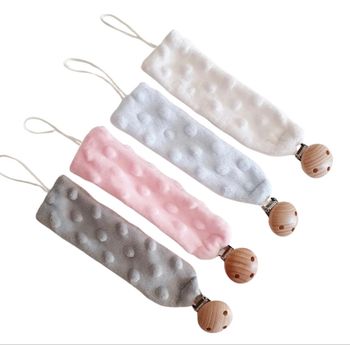 Attache tétine minky