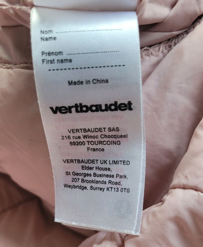 Doudoune réversible Vertbaudet 9 ans - photo numéro 5