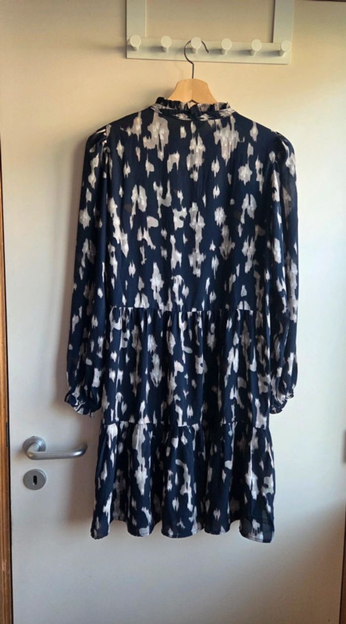 Robe fluide imprimée - pigalle neuve sans étiquette - taille s - photo numéro 7
