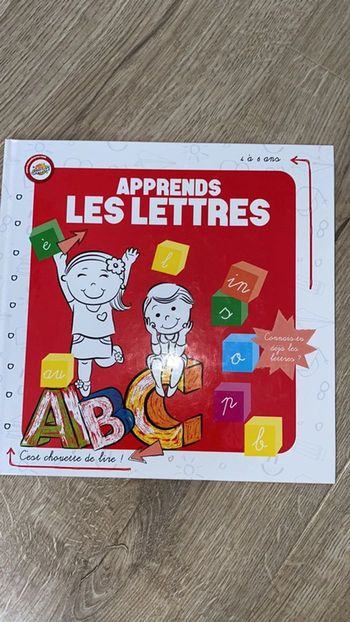 Livre apprends les lettres