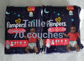 Couche Pampers Night pants taille 5