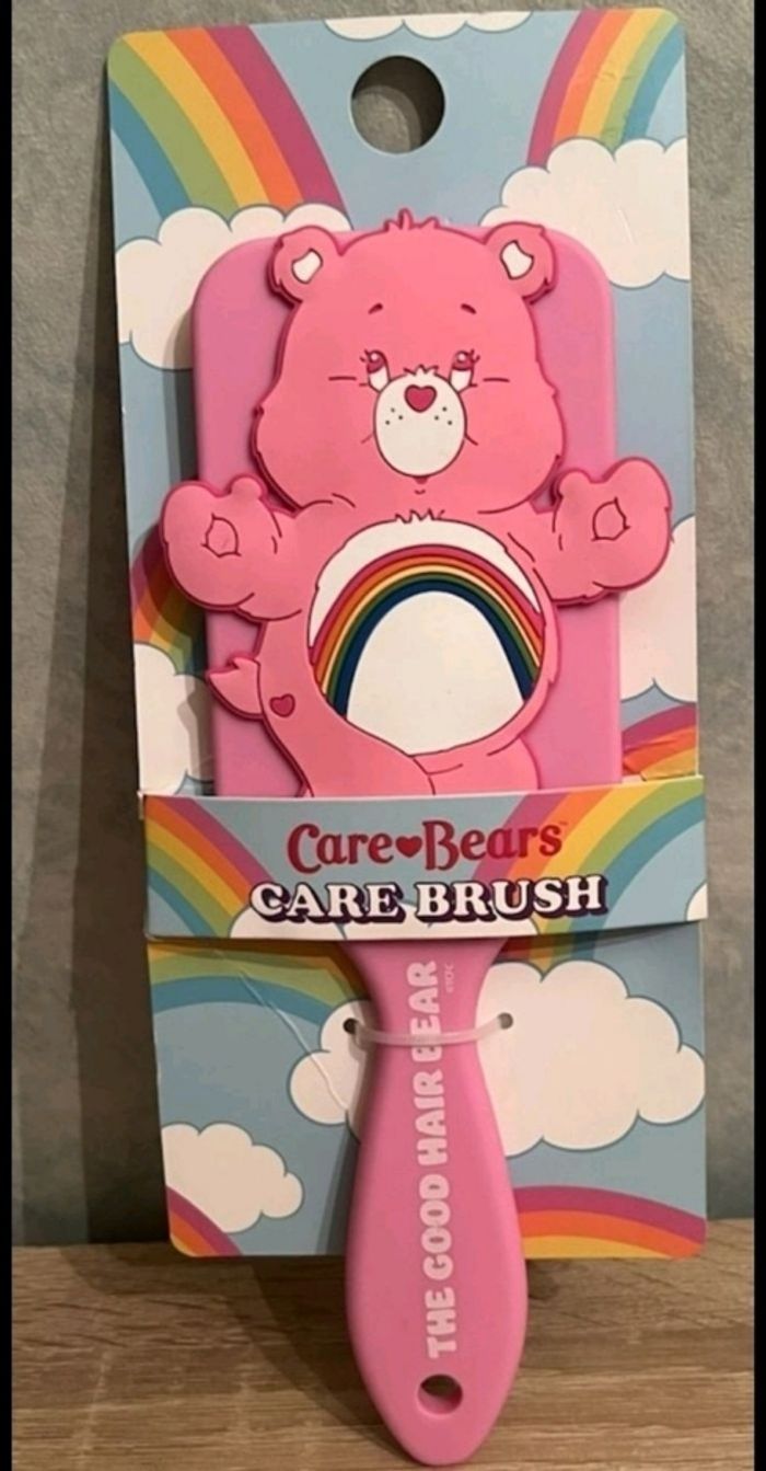Brosse à cheveux les bisounours - photo numéro 2
